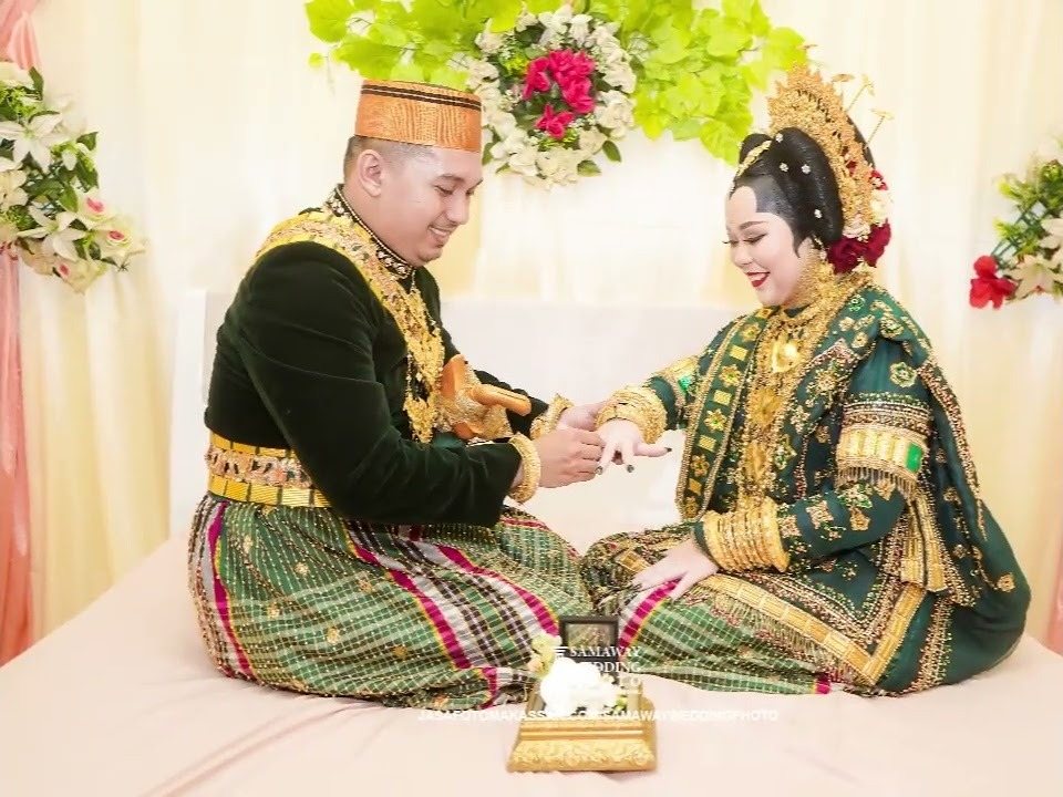 Foto akad nikah adat Bugis Makassar oleh Samaway Wedding